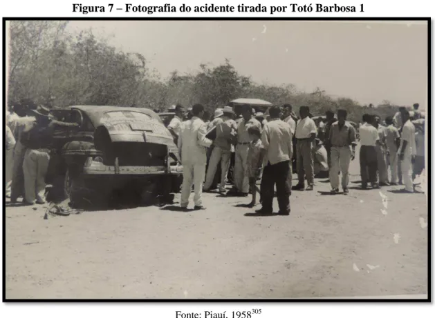 Figura 7  –  Fotografia do acidente tirada por Totó Barbosa 1