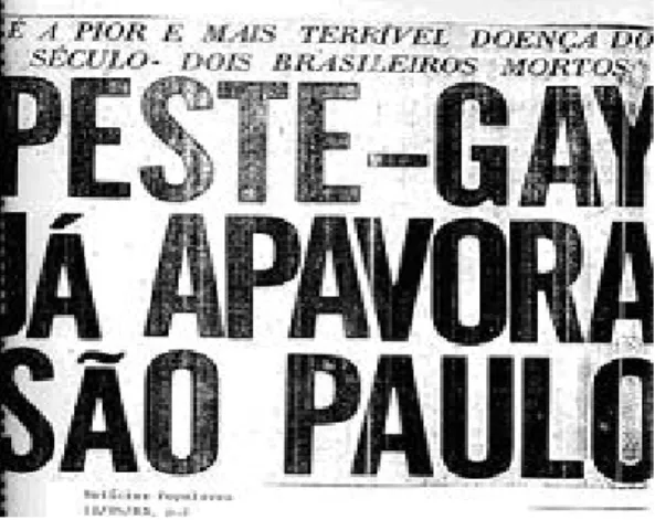 Figura 01 - Reportagem publicada no jornal “Notícias Populares” em 1983 em São Paulo. 