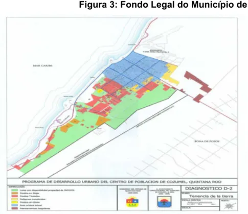 Figura 3: Fondo Legal do Município de Cozumel