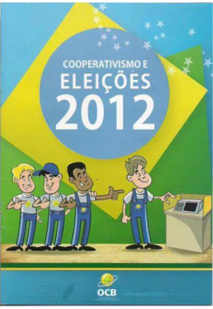 Figura 1  –  Cartilha Cooperativismo e Eleições 2012 da OCB 