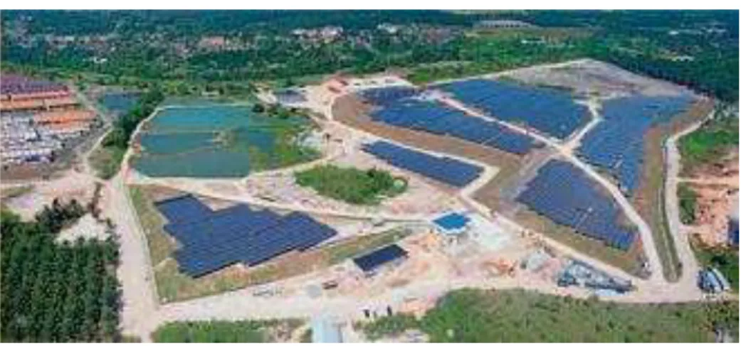 Figura 1.4 – Parque fotovoltaico na Califórnia nos Estados Unidos. 