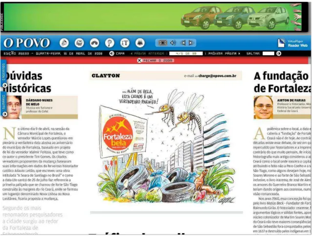 Figura 6 Charge de jornal impresso  