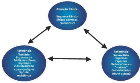 Figura 1. Rede de atenção à tuberculose.   