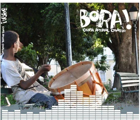 Figura 8: CD do Coletivo Bora! Ceará Autoral Criativo 
