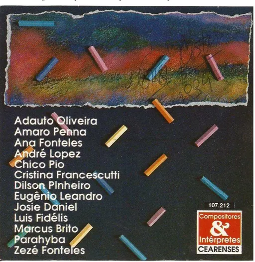 Figura 1: Capa do CD Compositores e Intérpretes Cearenses