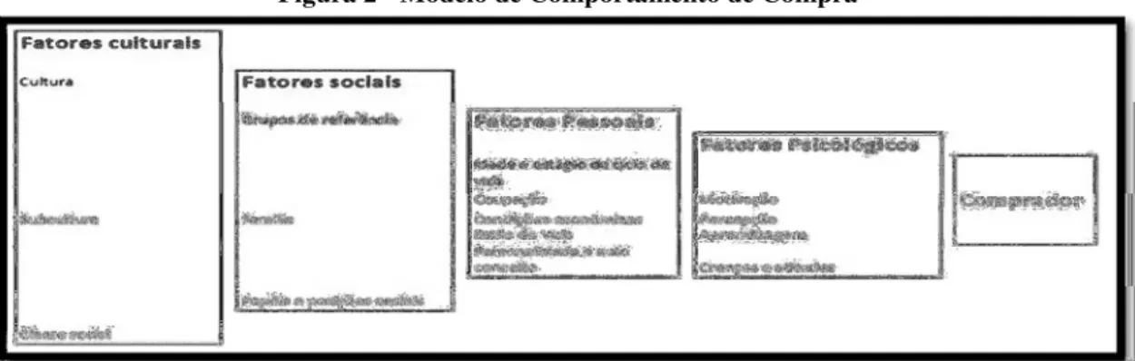 Figura 2 - Modelo de Comportamento de Compra 