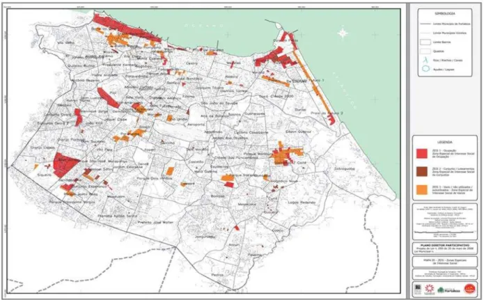 Figura 1- Mapa das ZEIS em Fortaleza 28