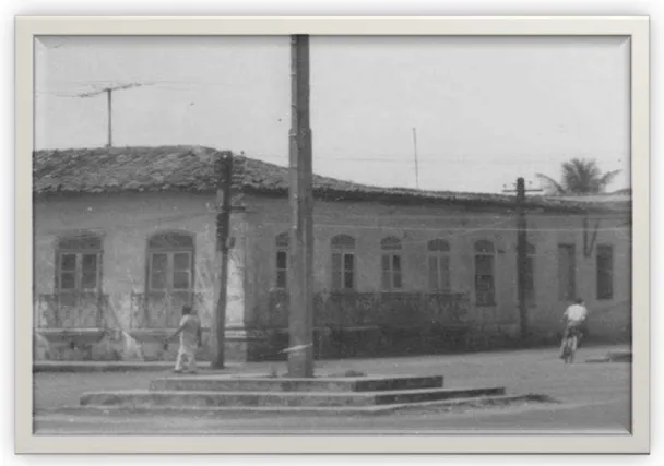 Figura 2 - Casa do Senado da Câmara da Vila São José de Macapá. Fotografia de 1910,  porém, essa edificação resistiu até 1955 ou foi reconfigurada