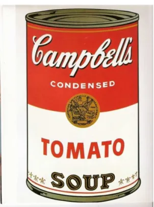 Figura 5. Campbell´s soup, 1962, Andy Warhol. 