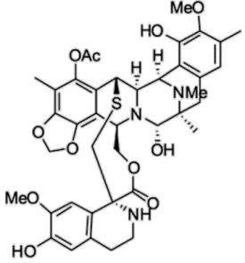 Figura 3 - Estrutura química da trabectedina (ET-743)