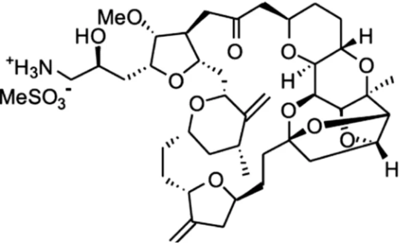 Figura 4 - Estrutura química do peptídeo Prialt (ziconotídeo).