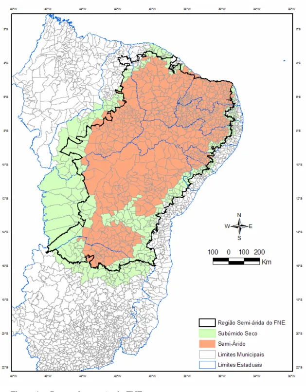 Figura 1 – Campo de atuação do FNE 