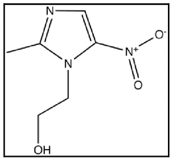 Figura 5 - Estrutura Química do Metronidazol 