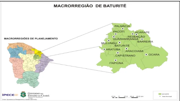 Figura 6: Macrorregião de Baturité 