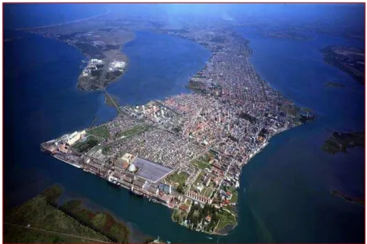 Figura 1. Vista aérea da cidade do Rio Grande – Rio Grande do Sul 