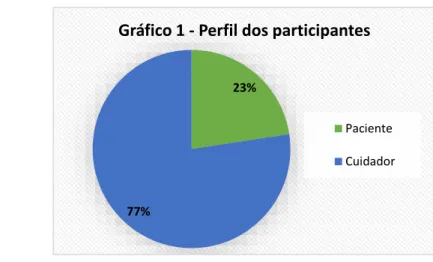 Gráfico 1 - Perfil dos participantes