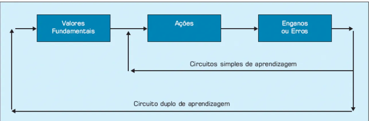 Figura 3 – Circuito simples e duplo de aprendizagem.      
