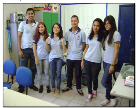 FIGURA 06. Grupo de alunos que compõem a amostra  