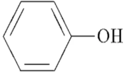 Figura 4  –  Estrutura de um grupo fenol (adaptada) 