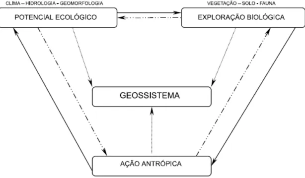 Figura 01: Definição teórica de geossistema. 