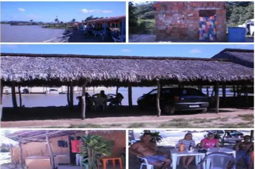 Foto 2 - Infraestruturas das Barracas para Atender os Turistas na APA do Lagamar do Cauípe