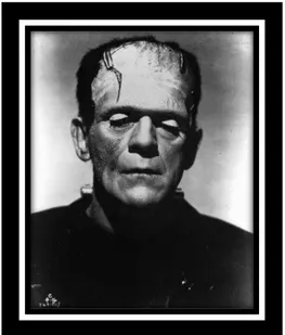 Figura 10 - Boris Karloff em Frankenstein  (1931) (Fonte: http://goo.gl/xyHszD Figura 9 - Sparky em Frankenweenie (1984) (Fonte: 