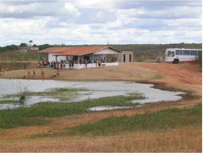 Figura 35 - Associação dos Assentados Unidos De Santa Bárbara – Fazenda Capine –  distrito de Sítios Novos – Caucaia, Ceará 