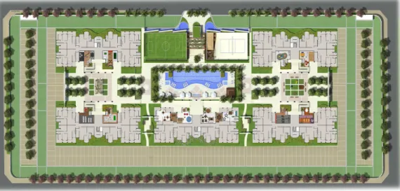 Figure 2: Overview of the site 
