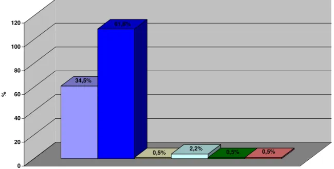 Gráfico 2 - Distribuição dos pacientes, segundo o conceito do atendimento do hospi- hospi-tal