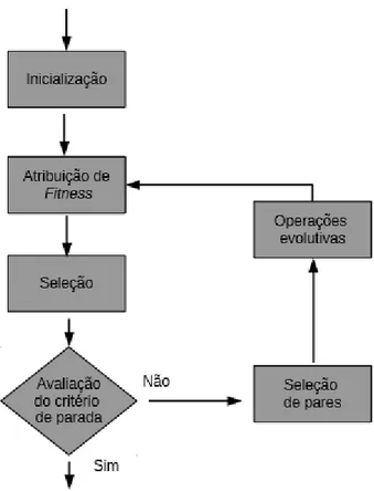 Figura 4 - Fluxograma do algoritmo SPEA2. 