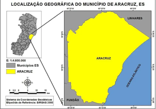 Figura 1  – Área de estudo 