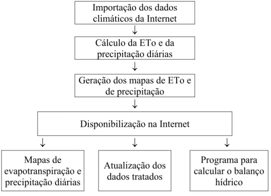 Figura 3 – Fluxograma do sistema IRG–NET. 