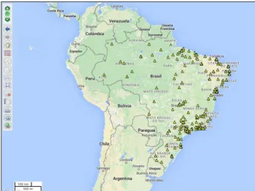 Figura 2  –  Dados da Farmácia Popular do Brasil  –  Visualizador INDE. 
