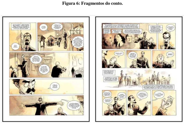 Figura 7: Fragmentos da graphic novel. 