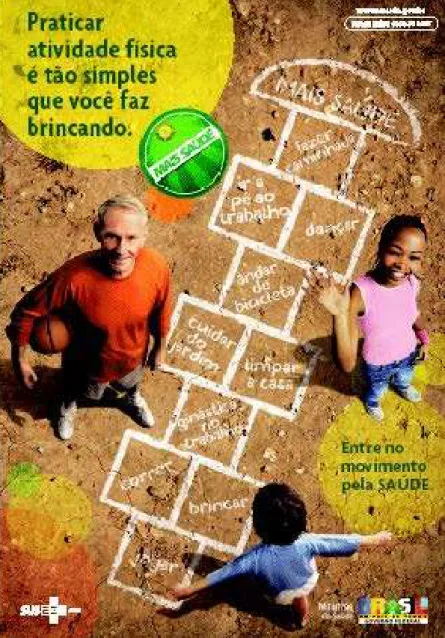 Figura 1 – Cartaz da Campanha do Dia Nacional da Atividade Física Fonte: Ministério da Saúde (2009) – www.blog.saude.gov.br