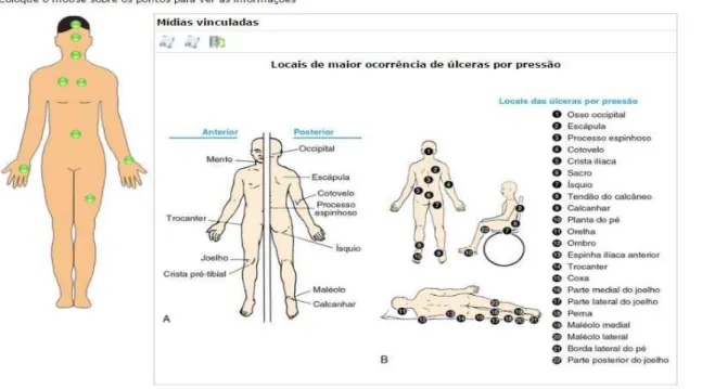 Figura 4 - Utilização de imagens nas informações do exame físico (1)  Fonte: SIACC (2016)