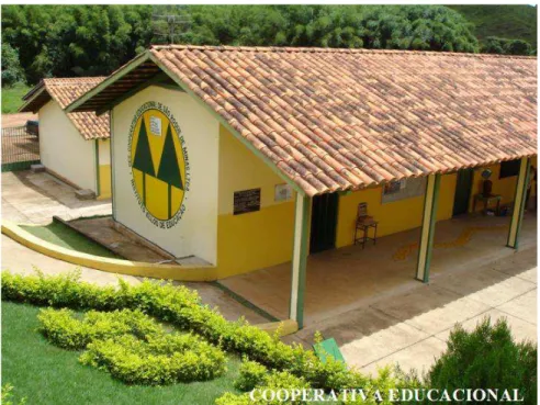 Foto 1 – Instituto Ellus de Educação: Cooperativa Educacional de São Roque de Minas  Fonte: Acervo Fotográfico do SICOOB-SAROMCREDI 