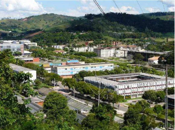 Figura 1: Campus UFV/Viçosa.  