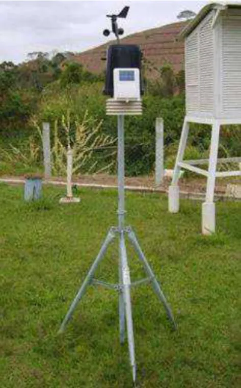 Figura 6 - Estação meteorológica automática utilizada no experimento. 