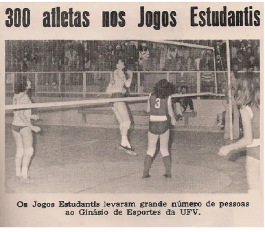 Figura 2. O jogo de voleibol- 1975  22