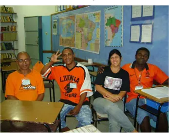 Foto 04: Aula de alfabetização na APAC de Itaúna 