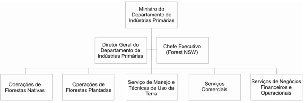 Figura 1 – Divisão dos órgãos florestais. 