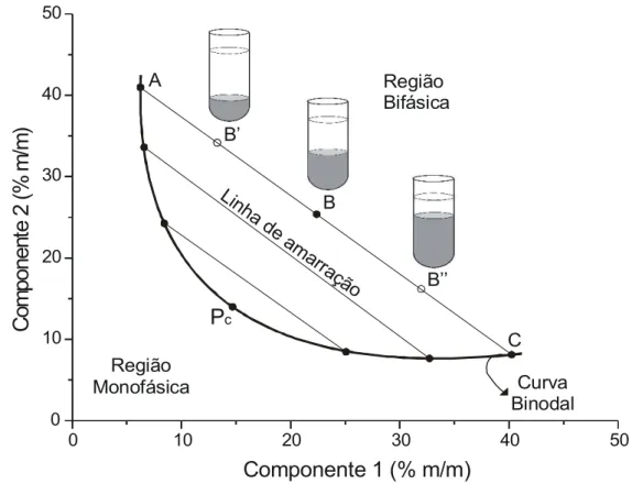 Figura 4: Diagrama de fases expresso em coordenadas retangulares 