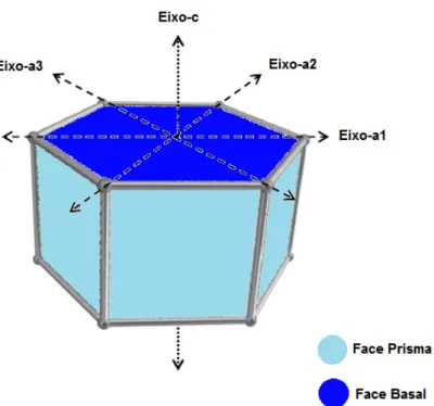 Figura 2 - Morfologia Hipotética do Cristal de Gelo. Fonte: Adaptada de Hassas-Roudsari,  2011