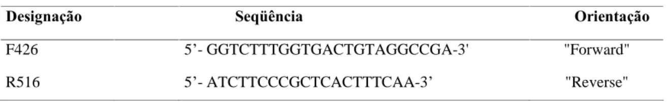 Tabela  3.  Oligonucleotídeos  utilizados  nas  amplificações  do  capsídeo  viral  do  PCV2