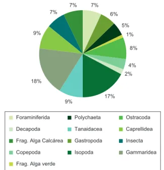 Figura  2.  Composição  percentual  (CPE%)  dos  conteúdos  estomacais  de 