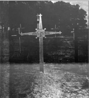 Figura 2. Túmulo de Emília Snethlage, em Rondônia.a montante dos rios Iriri e Curuá (1914)