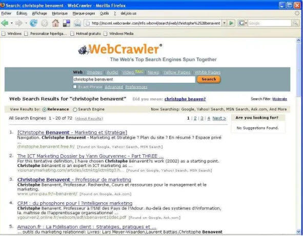 Figura 4  – Web Crawler 
