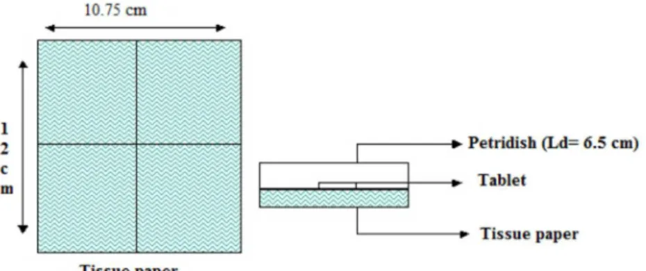 FIGURE 3  – Wetting time determination.