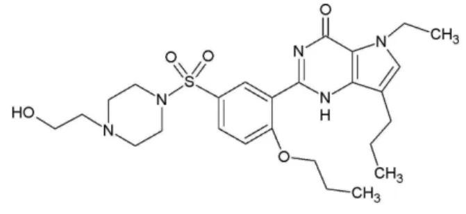 FIGURE 4.  Chemical structure of avanail.